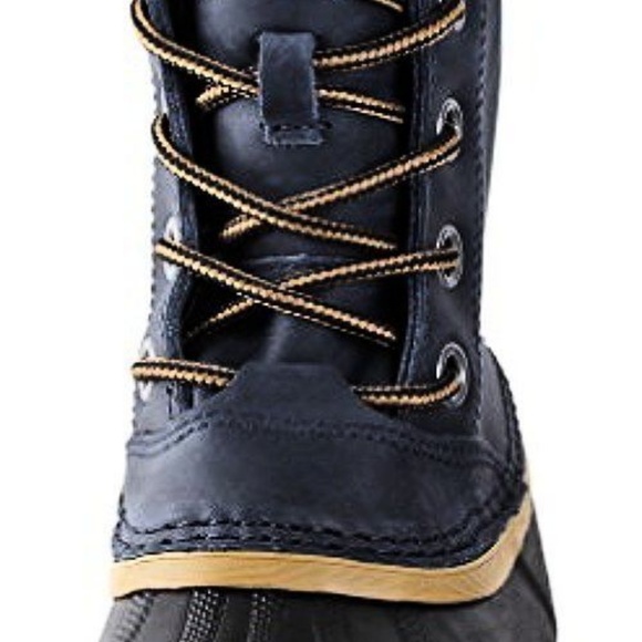 Sorel Slimpck II Duck Boots Waterproof Navy 6 M - Picture 6 of 7